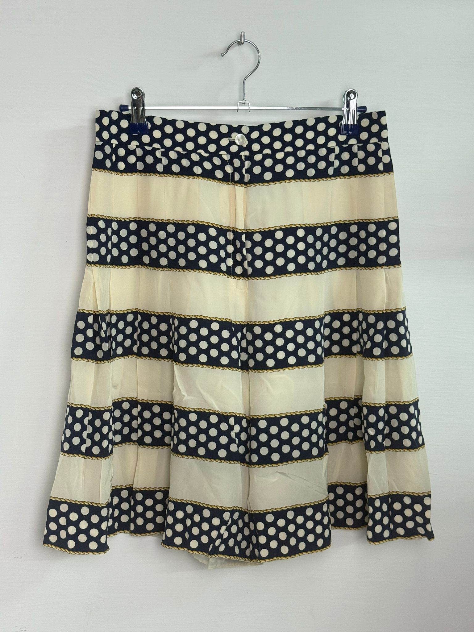 “Luisa Lissi” Acetate-Viscose Skirt.