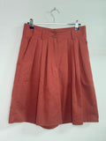 Trevira Terracotta Red Skirt.