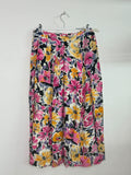 Vibrant Floral Print Skirt
