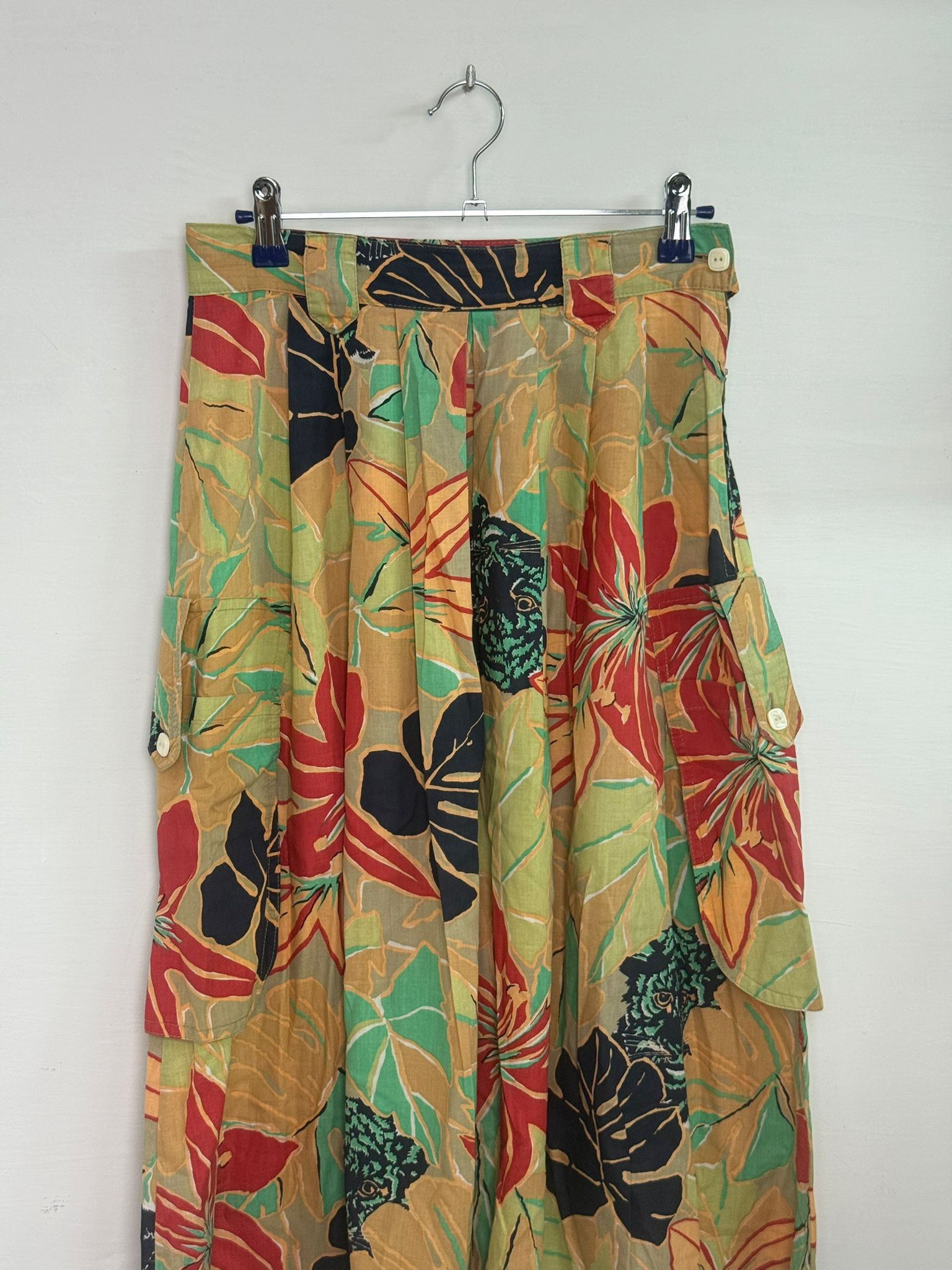 Floral Print Tropical Skirt