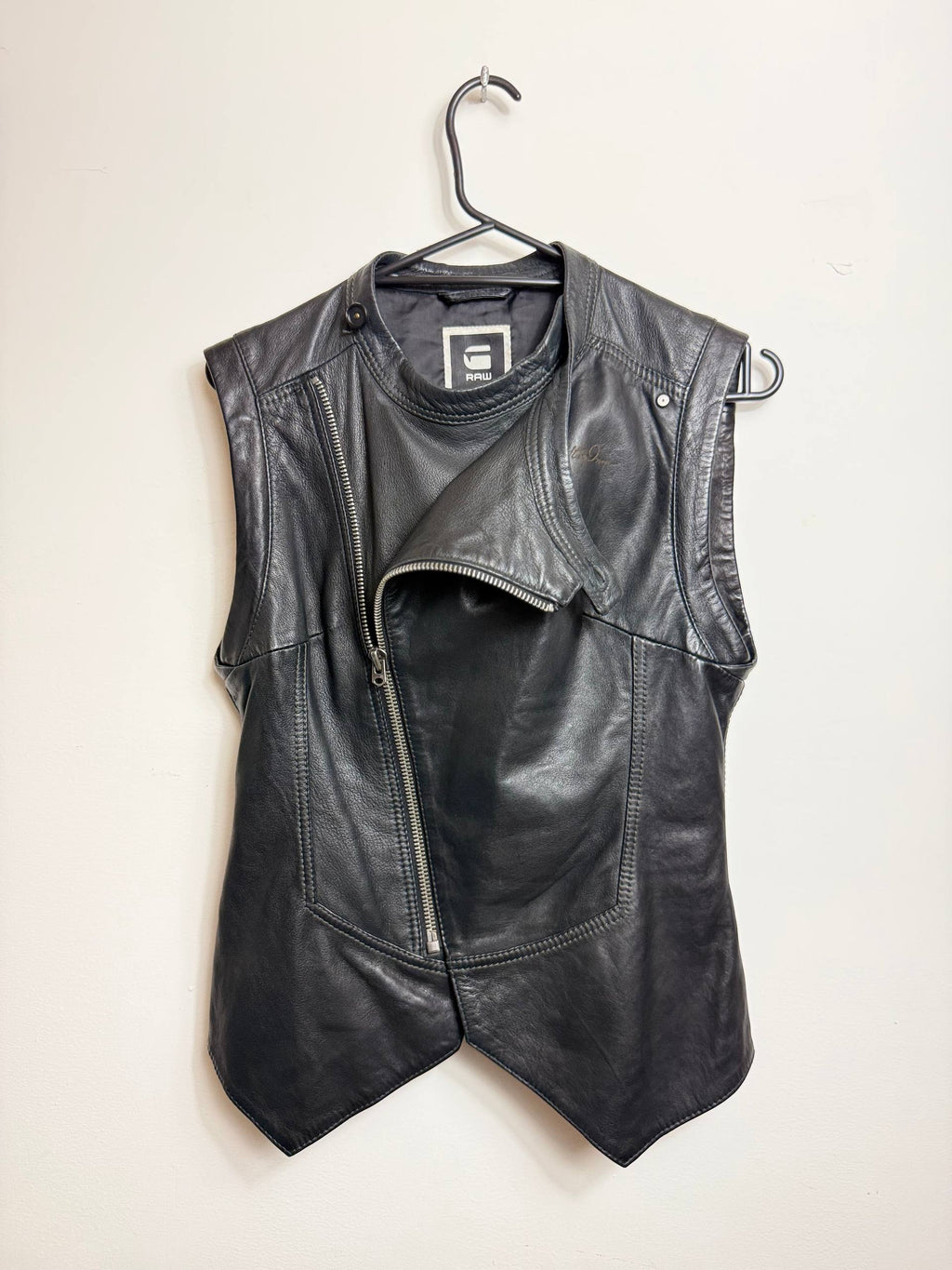 G-Star RAW Leather Vest