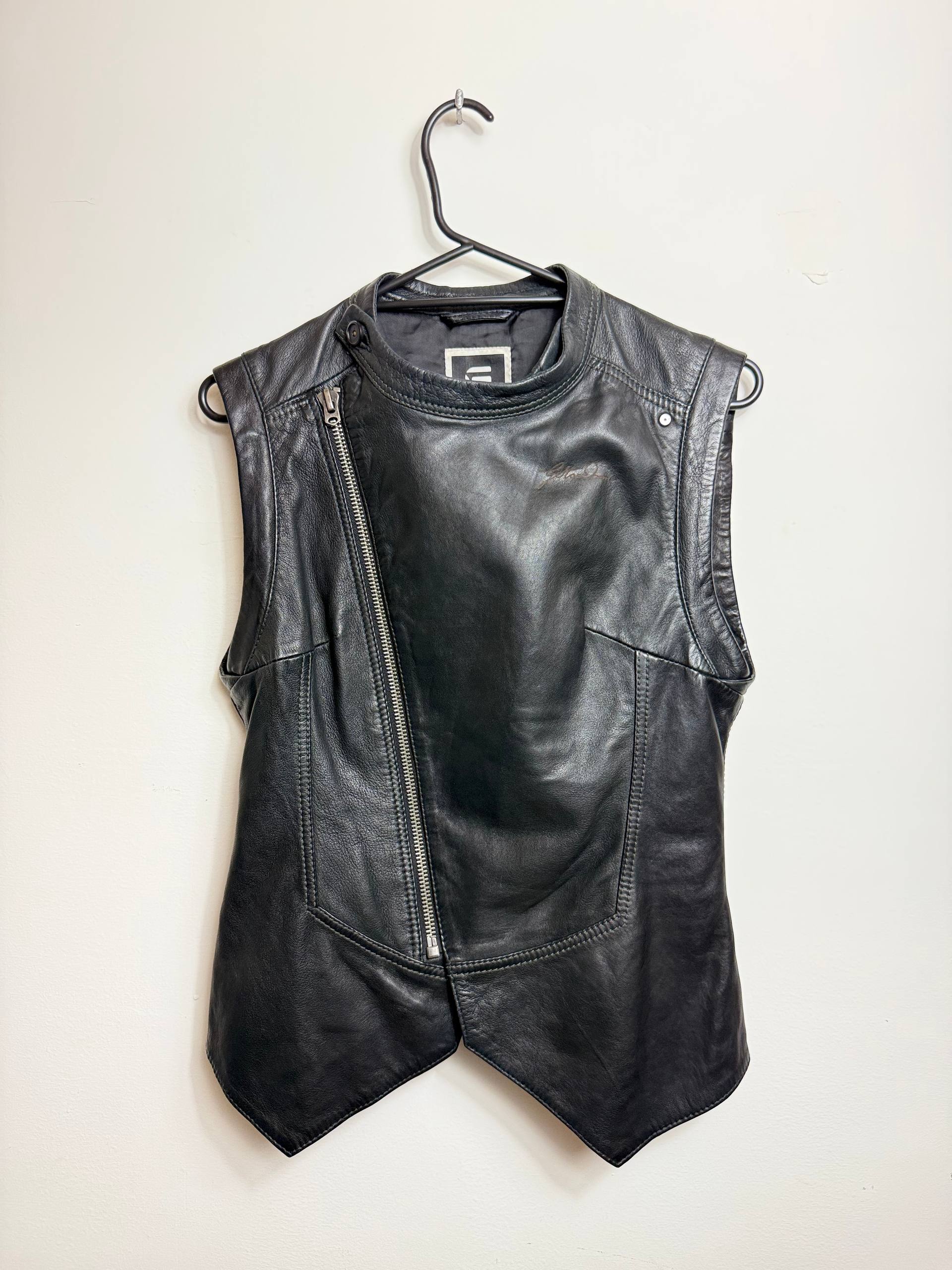 G-Star RAW Leather Vest