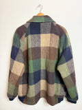 Vintage Wrangler Wool Blend Plaid Jacket