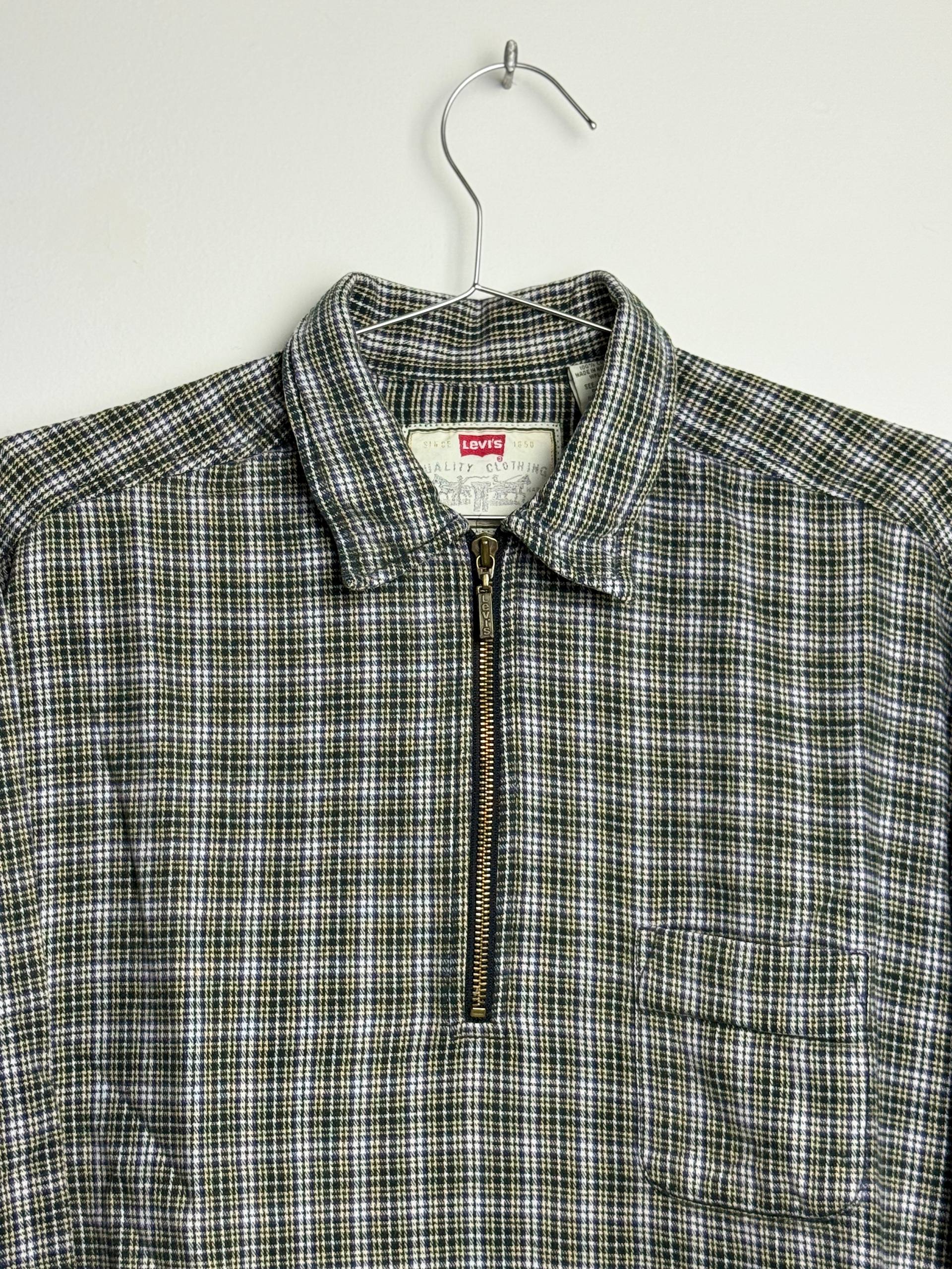 Levi’s Half-Zip Check Shirt