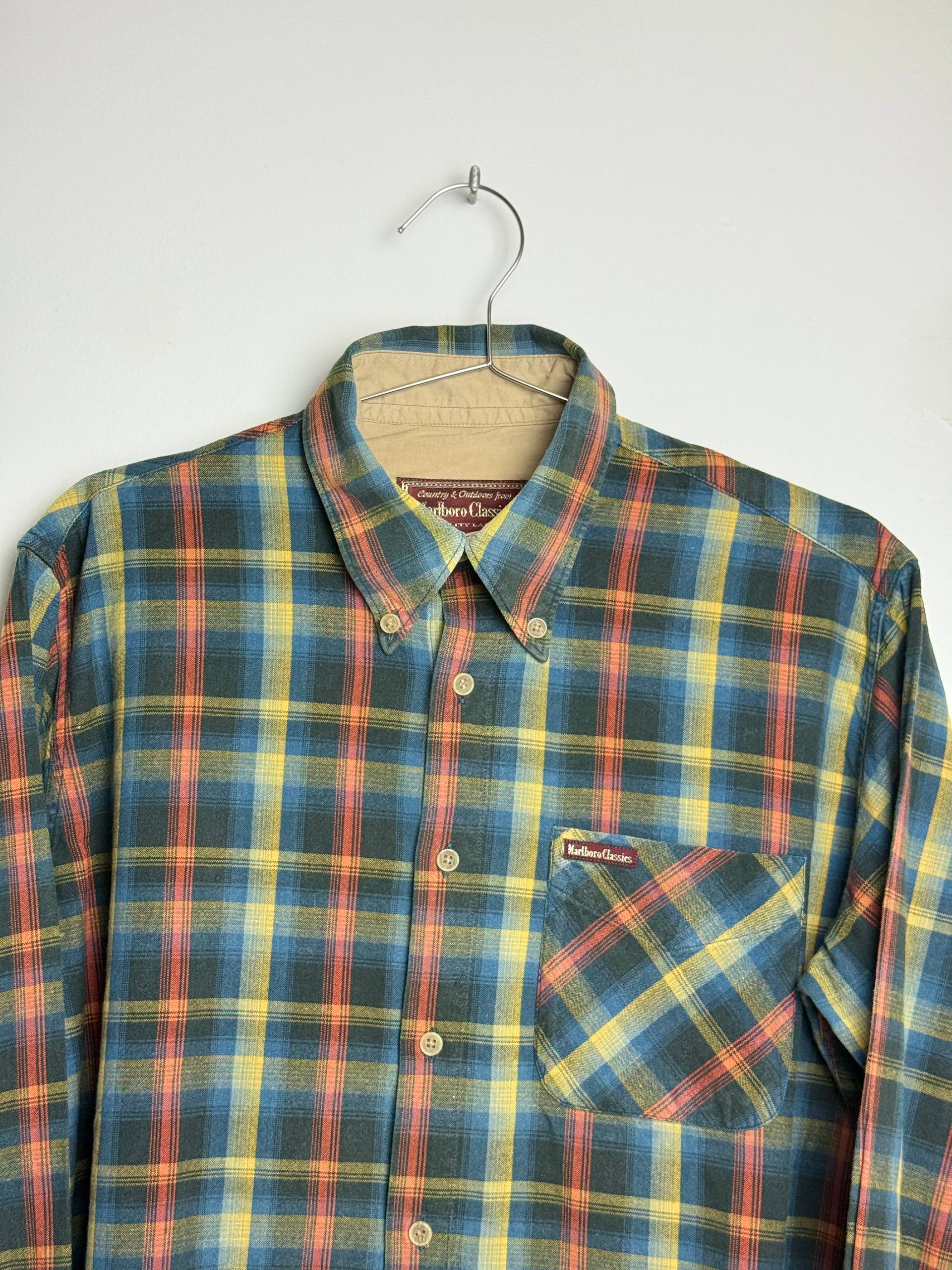 Marlboro Classics Plaid Shirt