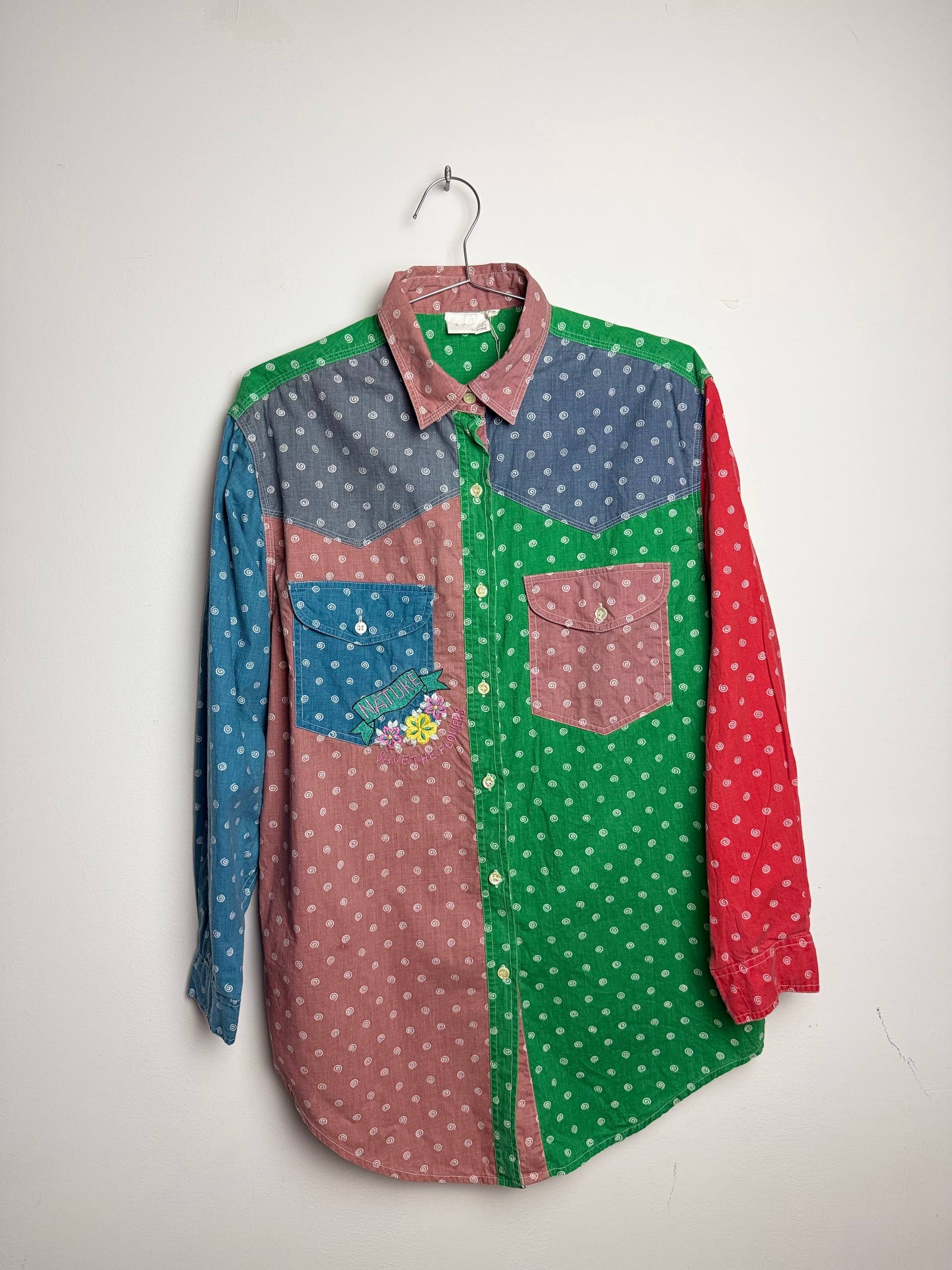 Vintage Patchwork Shirt