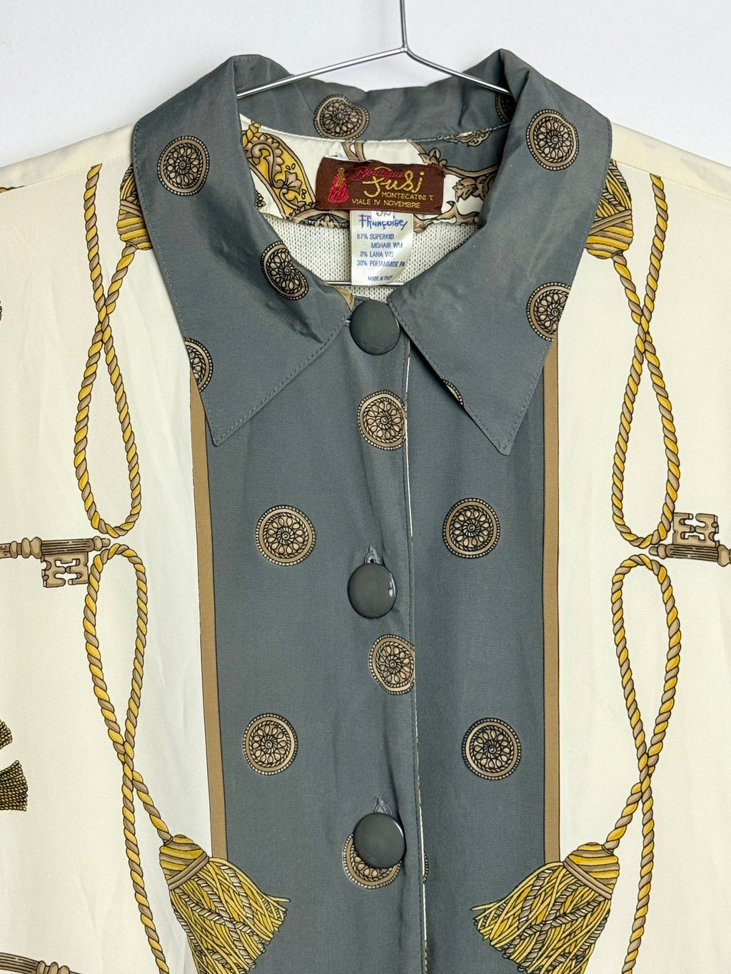 Vintage Montecatini Blouse – Made in Italy