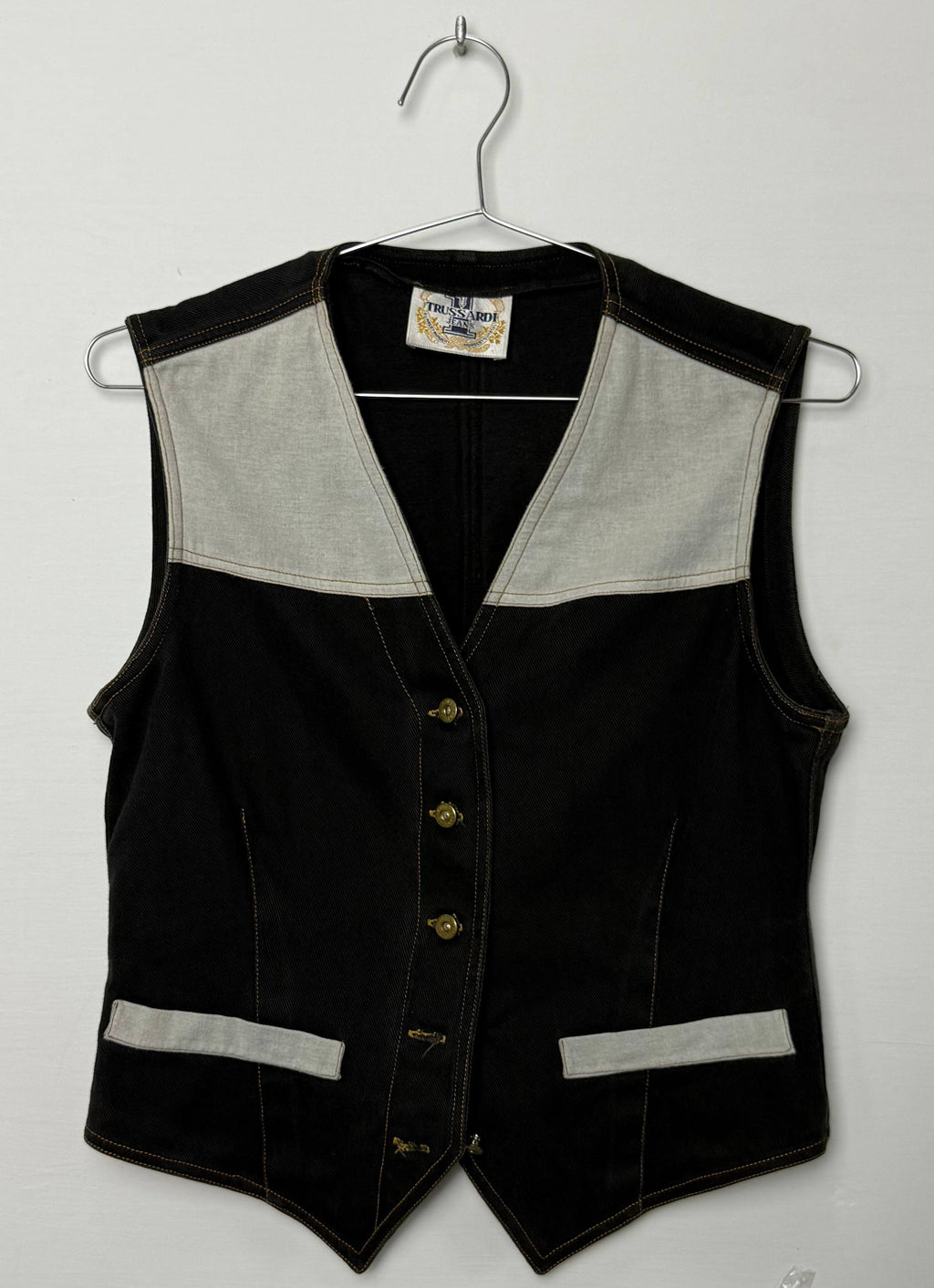 Two-tone Trussardi Jeans vest