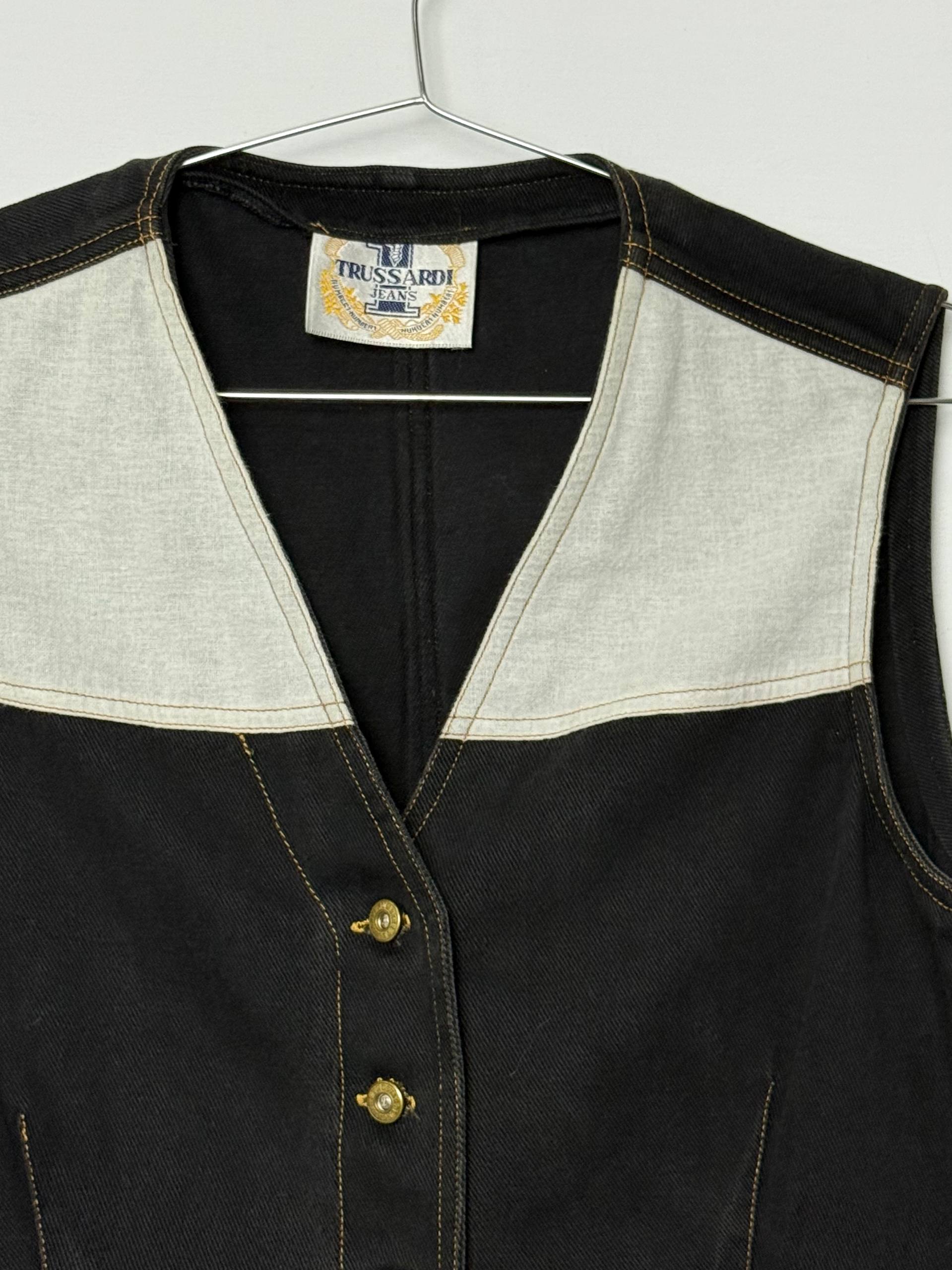 Two-tone Trussardi Jeans vest