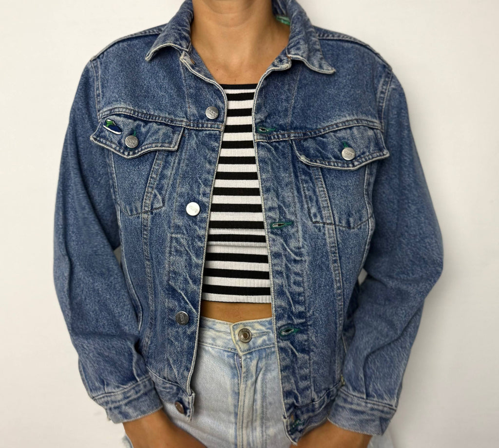 Vans Denim Jacket - Michael Jackson Patch