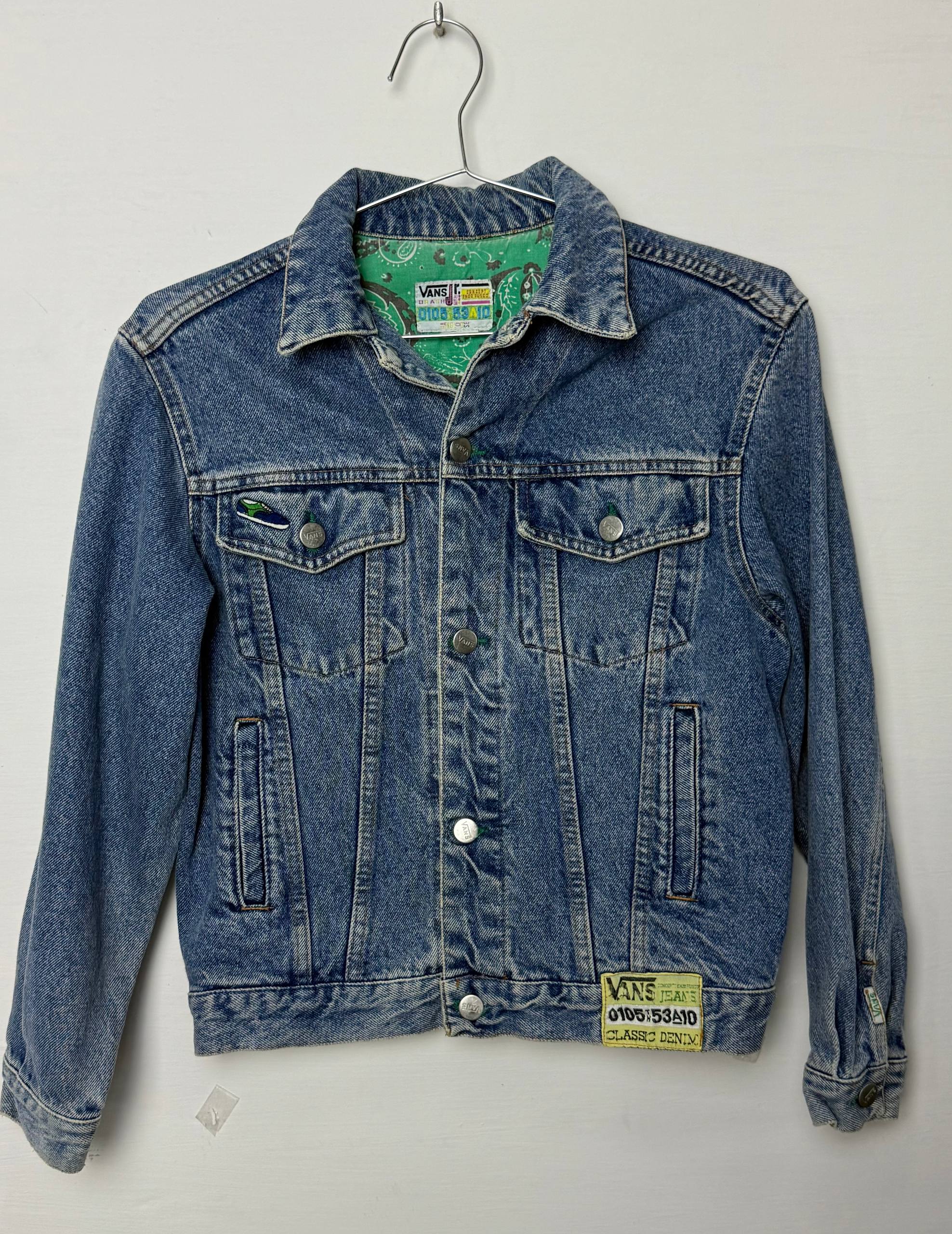 Vans Denim Jacket - Michael Jackson Patch