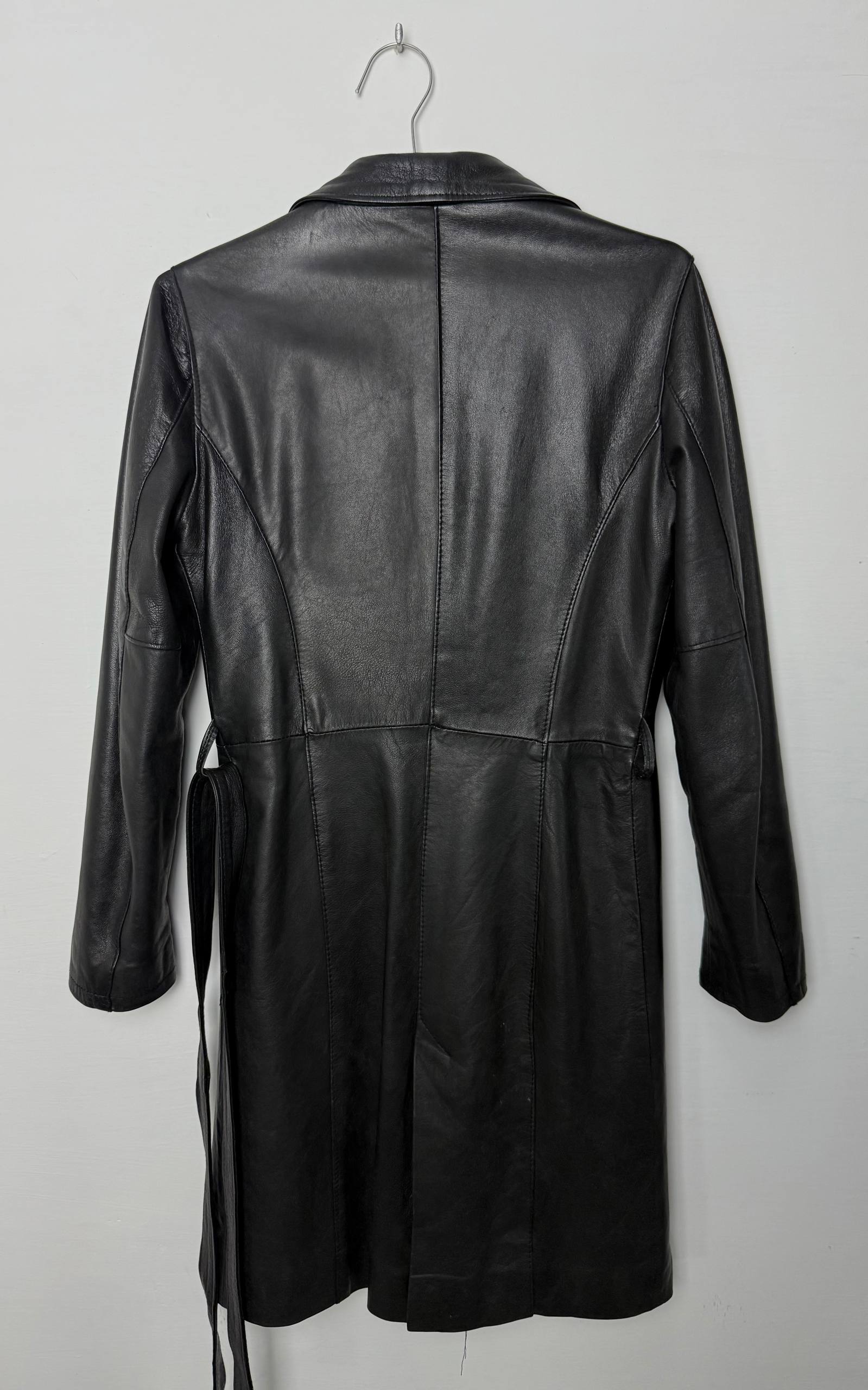 Ice Breaker Leather Coat, Long Cut